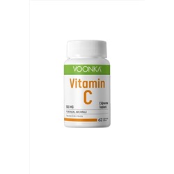 Voonka Vitamin C 500 Mg 62 Çiğneme Tableti VOO0227