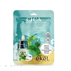 [EKEL] Маска для лица тканевая ЦЕНТЕЛЛА АЗИАТСКАЯ CICA Ultra Hydrating Essence Mask, 25мл