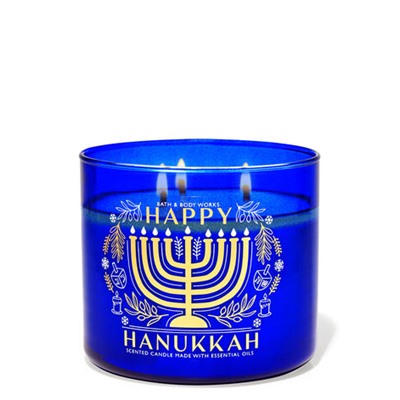 Happy Hanukkah


3-Wick Candle