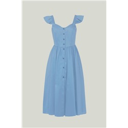Elema 5К-10998-1-164 голубой, Платье