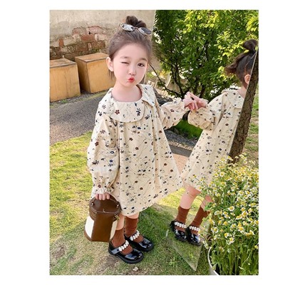 Милейшее кукольное платье для девочек ( рост 90-140см)  ♥️  экспорт  ✔️