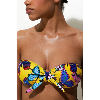Top bikini nudo mariposas