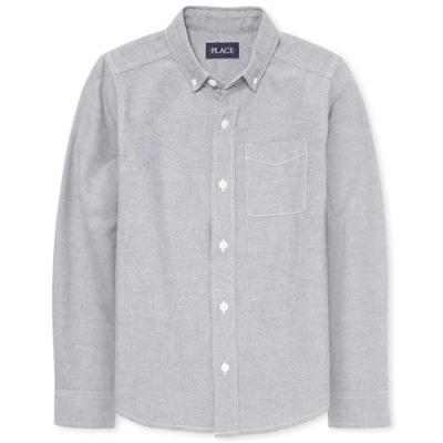 Boys Uniform Oxford Button Down Shirt