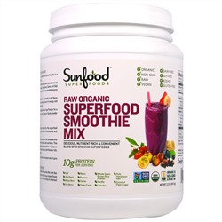 Sunfood, Raw Organic, Superfood, Smoothie Mix Powder, 2.2 lb (997.9 g)