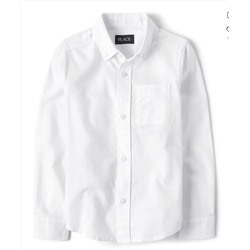 The Children’s Place Boys Uniform Oxford Button Down Shirt - White