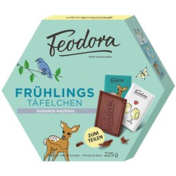 Feodora Frühlingstäfelchen Vollmilch-Hochfein 225g