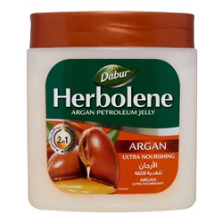 DABUR Herbolene Вазелин для кожи с маслом Аргана и витамином Е смягчающий и увлажняющий 225мл