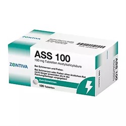 ASS 100 Acetylsalicylsäure 100 mg Tabletten, 100 St