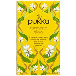 Pukka Herbs, Чай с куркумой, 20 пакетиков, 36г (1,27 унций)