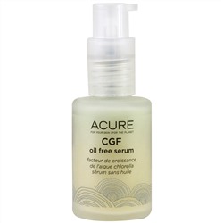 Acure Organics, Сыворотка CGF без масла, 1 жидкая унция (30 мл)
