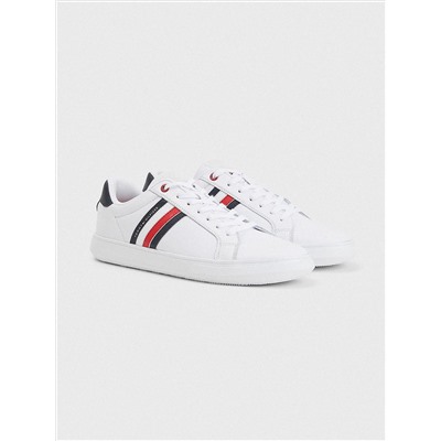 TOMMY HILFIGER LEATHER CUPSOLE SNEAKER