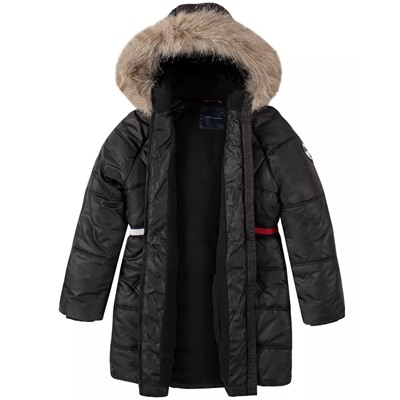 Tommy Hilfiger Big Girls Long Puffer Jacket