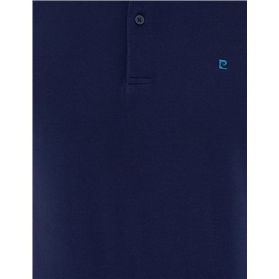 Lacivert Slim Fit Polo Yaka Basic  Tişört