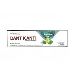 PATANJALI Dant Kanti Sensitive Gel Toothpaste  Зубная паста-гель для чувствительных зубов 150г
