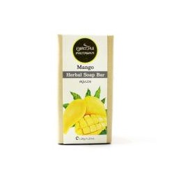 Травяное мыло с экстрактом Манго от PHUTAWAN 20 гр / Mango herbal soap bar 120 g.