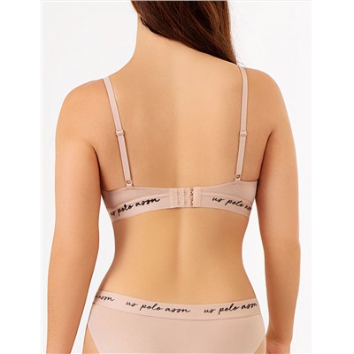 2PK WIRE FREE CLASP BACK BRAS WITH ADJUSTABLE STRAPS