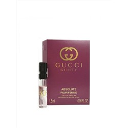 GUCCI GUILTY ABSOLUTE edp (w) 1.5ml пробник