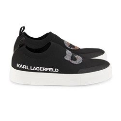 Karl Lagerfeld Paris Clarke Low Top Embellished Slip On Shoes