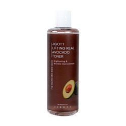 [JIGOTT] Тонер-лифтинг для лица АВОКАДО Jigott Lifting Toner Real Avocado, 300 мл