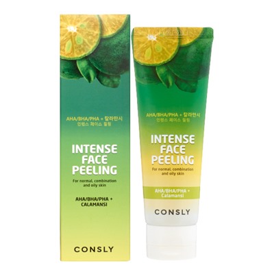 CONSLY Intense Face Peeling with Calamansi and AHA/BHA/PHA Отшелушивающий гель для интенсивного очищения 120мл