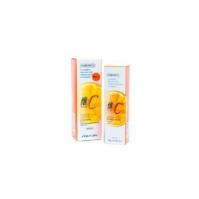 Сыворотка  SHIJILIREN с отбеливающим  эффектом, витамином С и активным золотом  35 гр/ SHIJILIREN Vitamin C whitening active gold lotion 35 gr