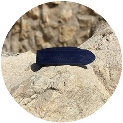 Ab.Zapatos Pelle cinturon (140) Azul