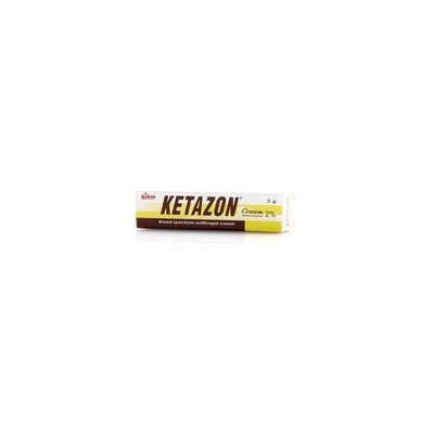 Противогрибковый крем с кетоконазолом Ketazon от Siam Pharmaceutical 25 гр / Siam Pharmaceutical Ketazon 2% cream 5g