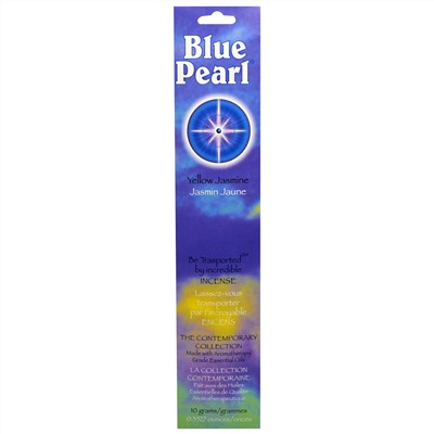 Blue Pearl, Благовоние с запахом желтого жасмина, 10 г