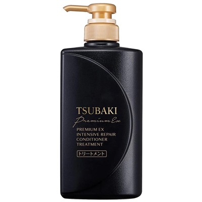 SHISEIDO TSUBAKI Premium EX Кондиционер для волос интенсивно восстанавливающий бутылка-дозатор 490 мл