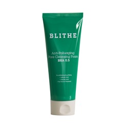 [BLITHE] Пенка для очищения пор BHA 5.0 с салициловой кислотой Anti-Polluaging Pore Cleansing Foam, 150 мл