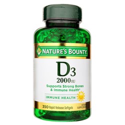 Nature's BountySuper Strength D3 - 2000iu350.0ea