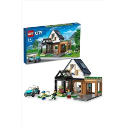 LEGO ® City Aile Evi ve Elektrikli Araba 60398
