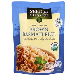 Seeds of Change, Organic, Brown Basmati Rice, 8.5 oz (240 g)