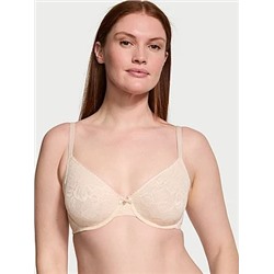 Invisible Lift Unlined Lace Demi Bra