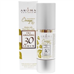 Aroma Naturals, The Amazing 30 Serum, многофункциональная омолаживающая сыворотка, 1 унция (30 г)