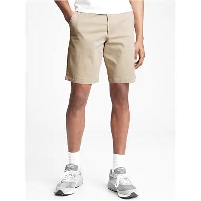10" Essential Khaki Shorts