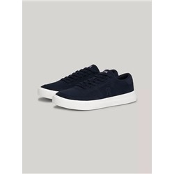 Tommy Hilfiger TH Logo Suede Low-Top Sneaker