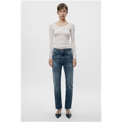 ZW COLLECTION SLIM FIT MID-RISE JEANS