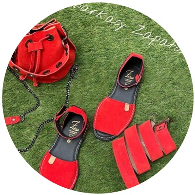 AB.Zapatos · 966 · Rojo+AB.Z · Pelle · Bary ser (650) Fuego+CINTURON Ab.Zapatos (140) · rojo АКЦИЯ