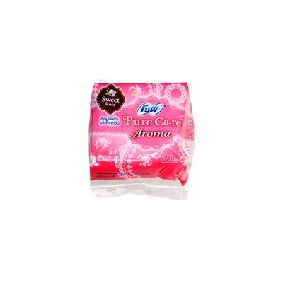 Ежедневные тайские  парфюмированные прокладки на каждый день Pure Care "Сладкая роза"