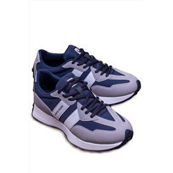 Pierre Cardin ® Unisex Gri Lacivert Sneaker Spor Ayakkabı 31004 PC-31004-ZM01