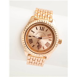 LADIES CLASSIC ROSE GOLD LINK WATCH