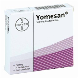 YOMESAN 500 mg 4 tablet (Йомесан)