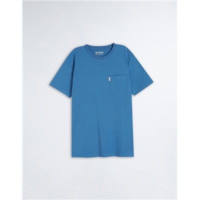 Pocket T-shirt, Men, Blue