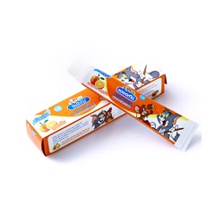 Зубная паста для детей с 6 месяцев с апельсиновым вкусом Kodomo 40 гр / CJ Lion Kodomo toothpaste for kids (orange) 40gr
