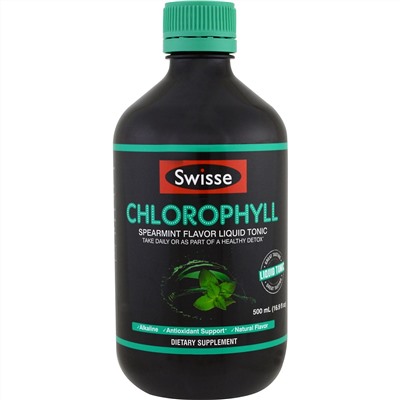 Swisse, Ultiboost Chlorophyll, Spearmint, 16.9 fl oz (500 ml)