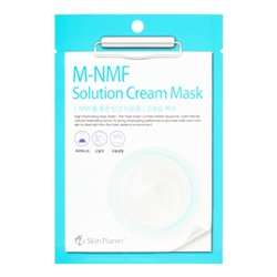 SKIN PLANET M-NMF SOLUTION CREAM MASK Увлажняющая тканевая маска для лица 37г