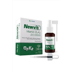 Newvit Vitamin D3 K2 Sprey 30 ml 12527