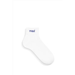 Mavi Beyaz Soket Çorap 1910331-620