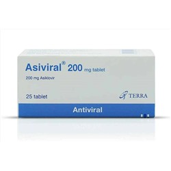 ASIVIRAL 200 mg 25 tablet (Ацикловир 200)